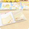 1pcs Cute Cartoon Memo Pad Lovely Bunny 6 Fold Self Adhesive Sticky Notes Diary Planner Stickers Office School