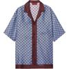 GUCCI Regular Fit Printed Silk Twill Shirt 794907-ZASG3-6006