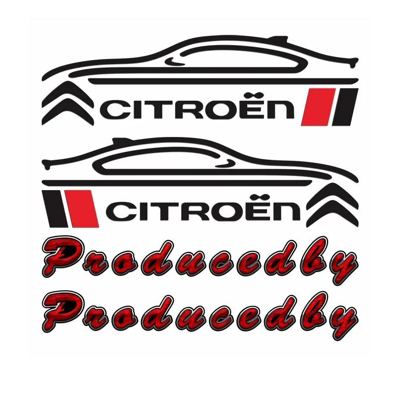 Car Rear View Mirror Waterproof Sticker Anti Scratch Decal for Citroen C3 C2 C5 C1 Berlingo Jumper Picasso C4L Xsara DS3 Elysee akh256