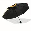 1pc Penguin Circle Automatic Open/Close Umbrella with One Touch Button,, Windproof Design   Lightweight Portable Umbrella for Women & Men6033