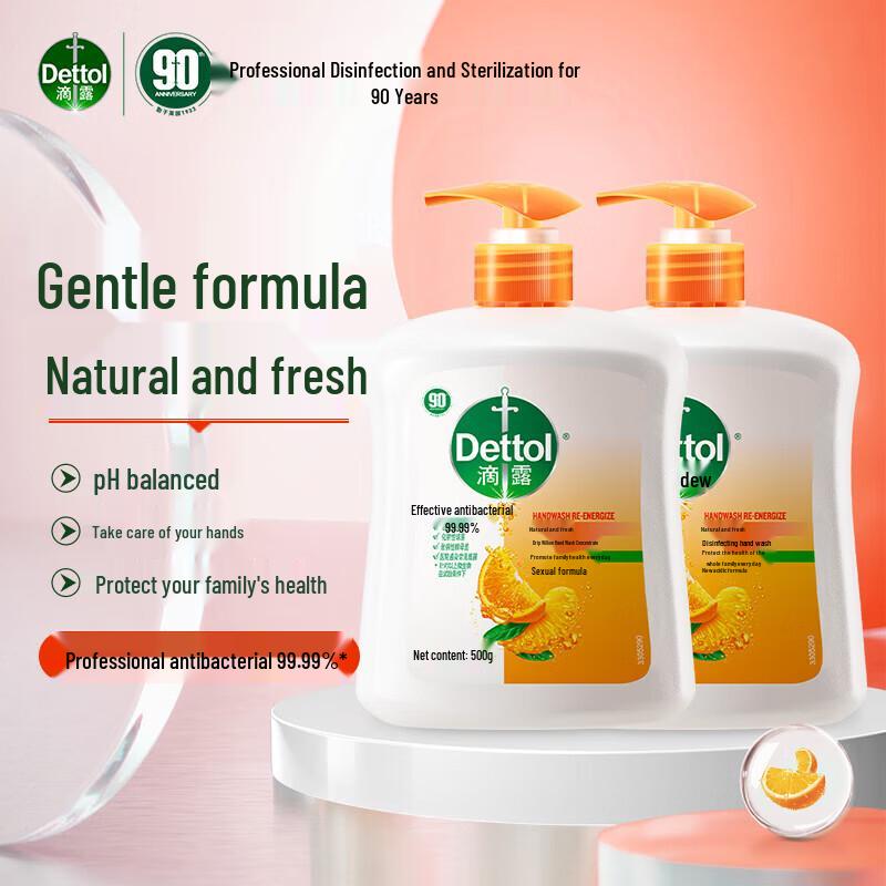 Dettol Здоровое Антибактериальное Жидкое Мыло для Рук