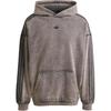 Premium Essentials Retro Washed Hoodie Black Men Streetwear JD0245