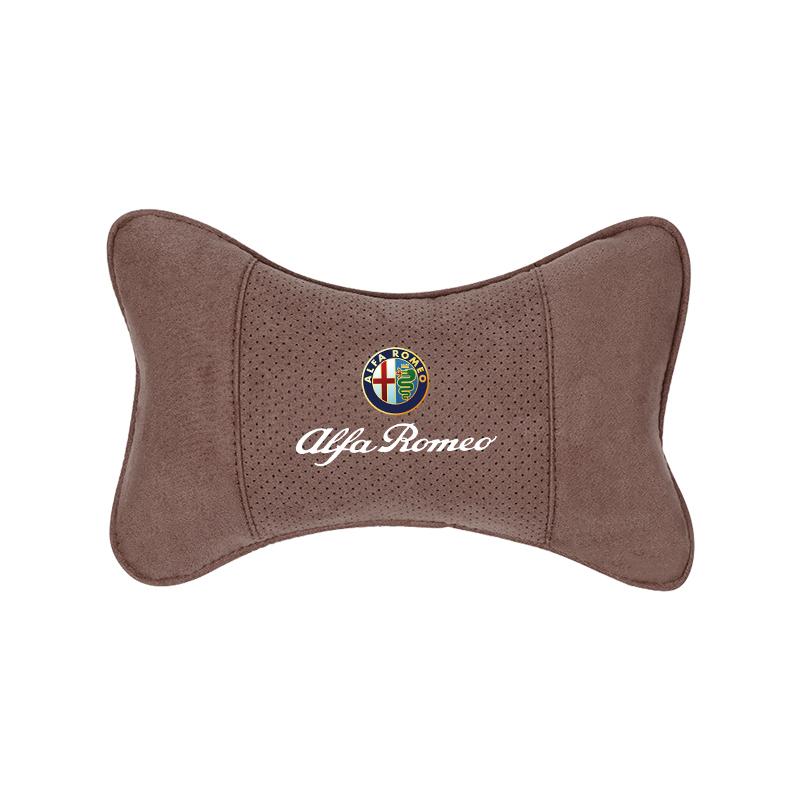 

2026 Hot Alfa Romeo Car Headrest Memory Foam Car Neck Pillow Auto Accessories For Alfa Romeo 4C 159 166 Spider Giulia Giulietta