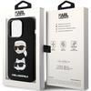 Karl Lagerfeld KLHCP15XSDHKCNK iPhone 15 Pro Max 6.7" Black/black Silicone Karl&Choupette Head