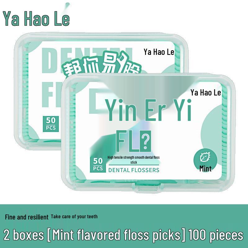 Individually Packaged Ultra-Fine Dental Floss Picks - Family Pack