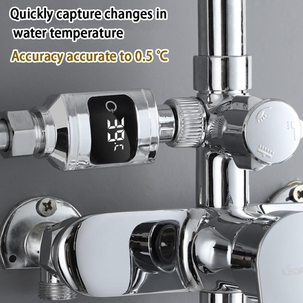 LED Baby-Badezimmer-Thermometer Echtzeit Digitaler Wassertemperatur-Monitor Wasserdichtes Badewannen-Thermometer Mit Schneller Ablesung