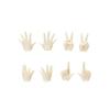 Obitsu Doll OBITSU24 Hand Parts Set A White