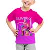 New Children's Clothing KPop Demon Hunter Cartoon Print Top Short Sleeved Girl Boy KPop Demon Girl Group Fan Gift T-shirt