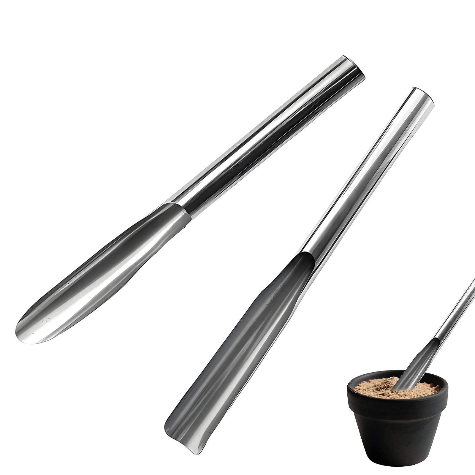 

Small Gardening Tool Short Handle Shovel with Pointed and Flat Set of Gardening Succulent Gardening Hand Soil Flower Vegetable Bonsai Set, Head, 2,