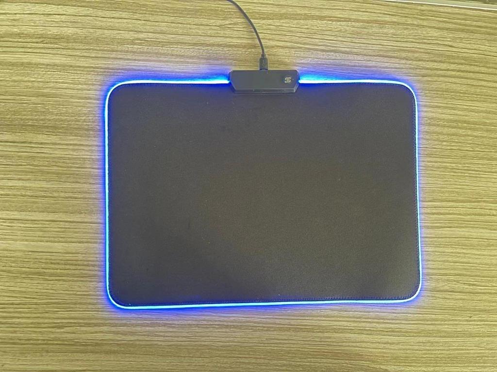RGB LED Gaming Mouse Pad - Luminous Esports Office Accessory