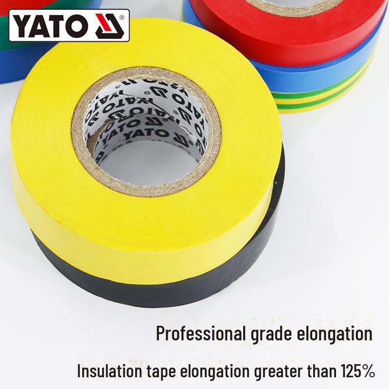 YATO Lead-Free Waterproof PVC Electrical Tape with Strong Adhesive