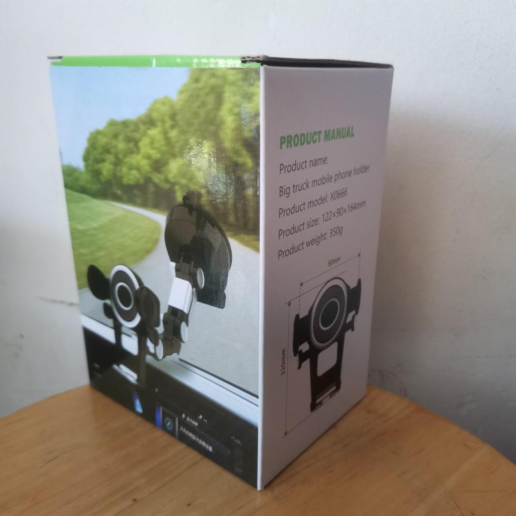 Drehbarer Handyhalter mit Saugnapf für das Auto mit Parkschild