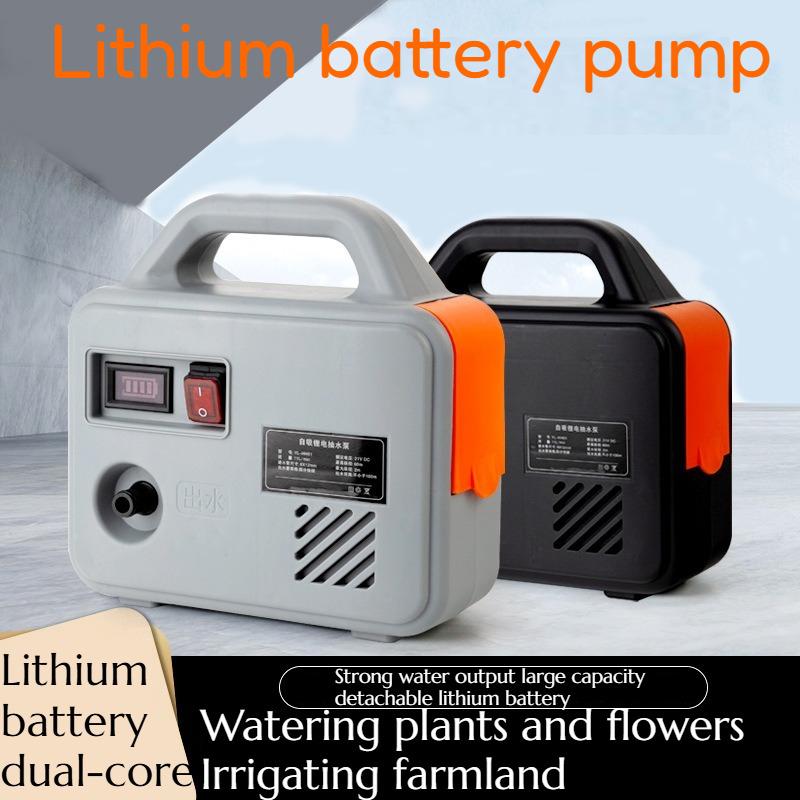 The Vegetable Watering Device Rechargeable Water Pump Irrigation In Agricultural Vegetable Fields Suitable Household Outdoor Use