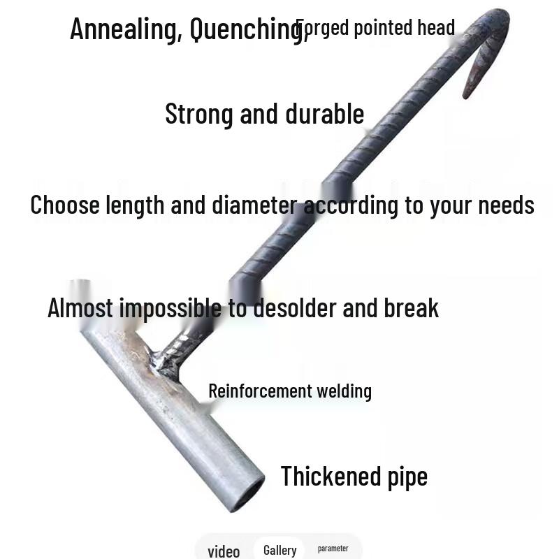 T-Handle Manhole Cover Lifting Hook