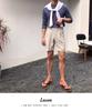 Naples Italian Summer Shorts - High-End Paris Buckle Waist, Thin Casual Trousers