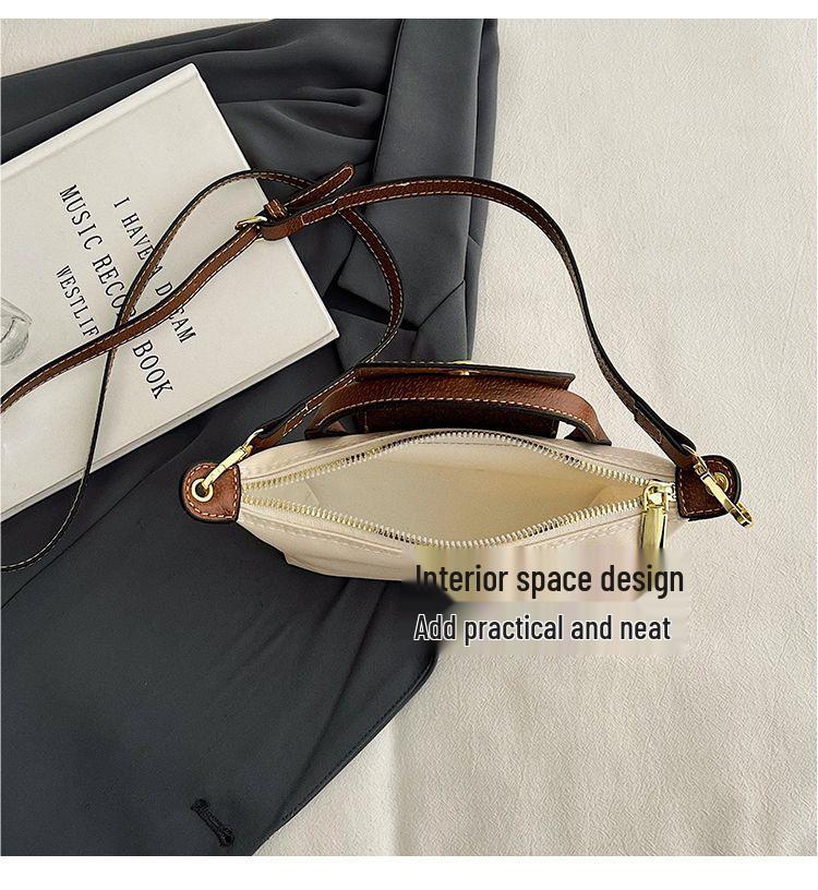 Elegant Lightweight Crossbody Handbag: Versatile Women's Commuter Bag with Phone and Coin Pockets