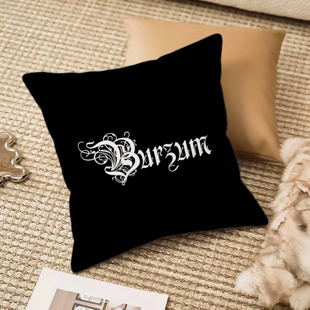 B-Burzum SINGER Pillow Case Anti-dustmite Invisible Zipper Sofa Bed