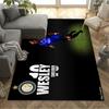 Inter Milan Player Training Carpet Perfect for Playrooms Entryway Outdoor Study Room Anti-slip Rug Anime Office Decor