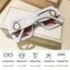 1 Women's Y2K Fashion Square Sunglasses Trendy Two-Tone Color Block, Anti-Glare Lens, Durable Plastic Frame, Perfect for Hiking