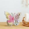  1pc Italian Butterfly-Shaped Acrylic Sign - Romantic Desktop Decoration for Home, Farmhouse Living Room, or as a Thoughtful Gift for Friends