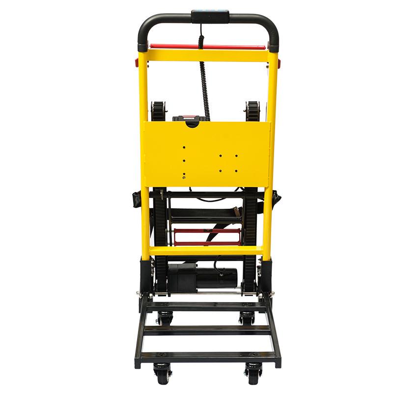 Electric Stair Climbing Cargo Lifter - Folding Cart for Transporting Building Materials and Goods