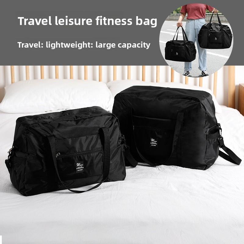 Travel Bag Large Capacity Luggage Storage With Carry Handle For Vacation Use