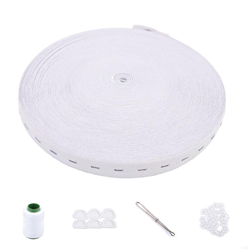 290cm Stretchable Band 2.5cm Wide Eyelet Trim Fashion Craft Sewing Accessory HX6C