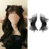 2Pcs  Mesh Bowknot Hair Clip Sweet Exquisite Hair Clips For Women Girls Versatile Princess Hair Accessories Gifts