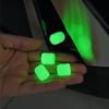 8 Stück selbstleuchtende leuchtende fluoreszierende Ventilkappen Nachtleuchtende Reifenventilschaftabdeckung Nacht