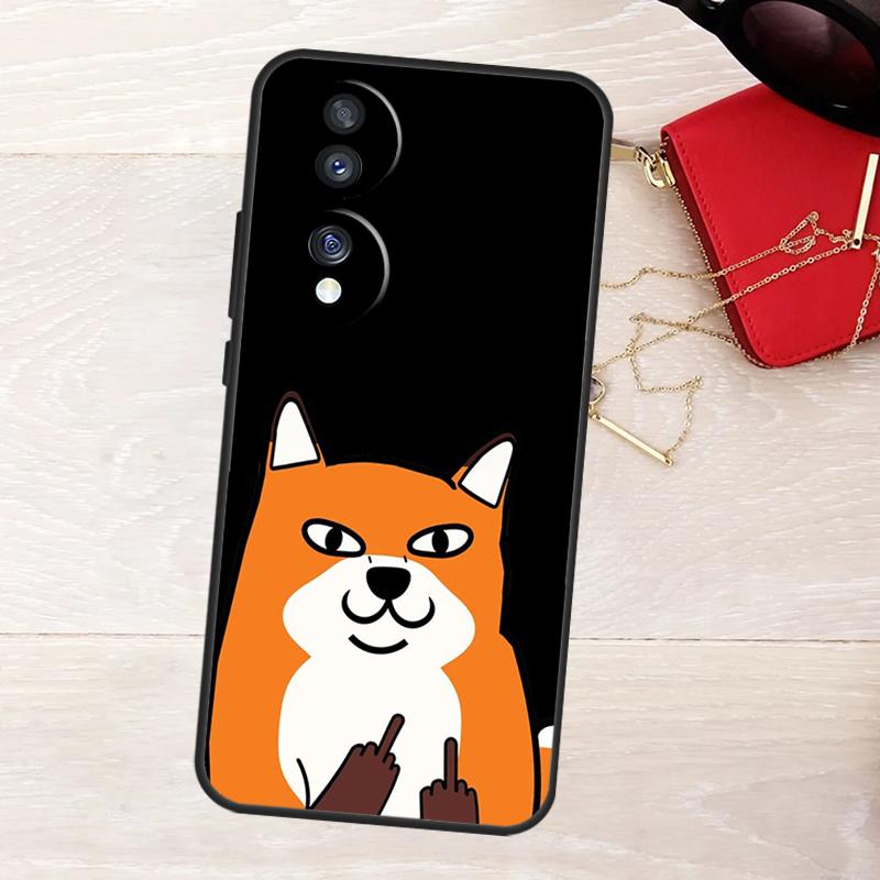 Anime Funny Fox Case For Honor 200 400 Pro 50 70 90 Lite X9a X9b X9c X9d X8a X8b X8c Magic 5 6 7 8 Pro Cover