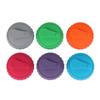 6pcs Silicone Soda Can Lid Reusable Can Stopper for Soda Beer Drinks Juice Coke Beverage Fits Standard Cans Protecto Coke Can