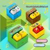 Fingertip Button Keyboard Games Keychain Plastic Phone Stand  Hanging Ornament