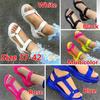 Mode Hausschuhe Damen Flache Sandale Zehensandalen Schuh Sommersandalen Bequeme Rutschfeste Schuhe