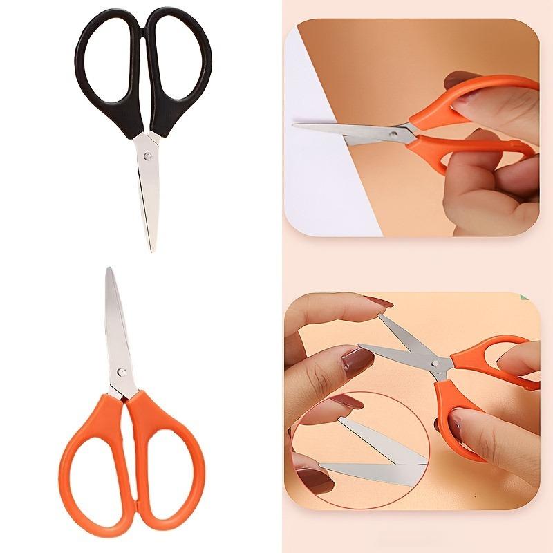 Mini Household Scissors, Stainless Steel DIY Craft Scissors, Manual Paper Cuttings, for Offices, Schools and DIY Crafts