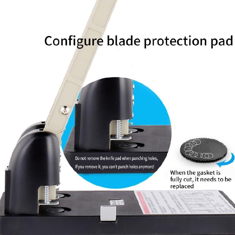 Professional Office Hole Puncher 2 Hole Puncher 150 Sheet Capacity Heavy Duty 2 Hole Puncher For Paper PVC Cardstock