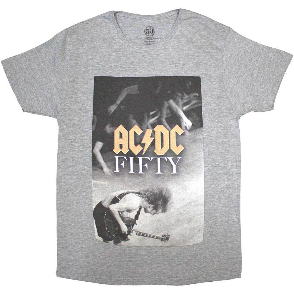 AC/DC Angus Stage T-Shirt Grey New Unisex T-Shirt XL