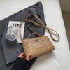 Leather Messenger Bag Retro Fashion 19 Woven Women's Bag Simple Casual Versatile Shoulder Small Square Bag