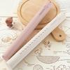Non-Stick Pastry Cookie Dough Roller Silicone Rolling Pin with Stainless Steel Core Multi-functional Kitchen Cooking Baking Tool