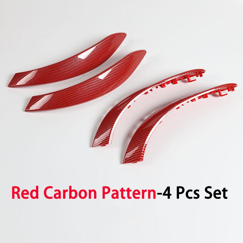 2PCS/4PCS Set Interior Door Pull Handle Outer Cover Trim For BMW 3 4 Series M3 M4 F30 F80 F31 F32 F33 F34 F35 F36 2013-2018