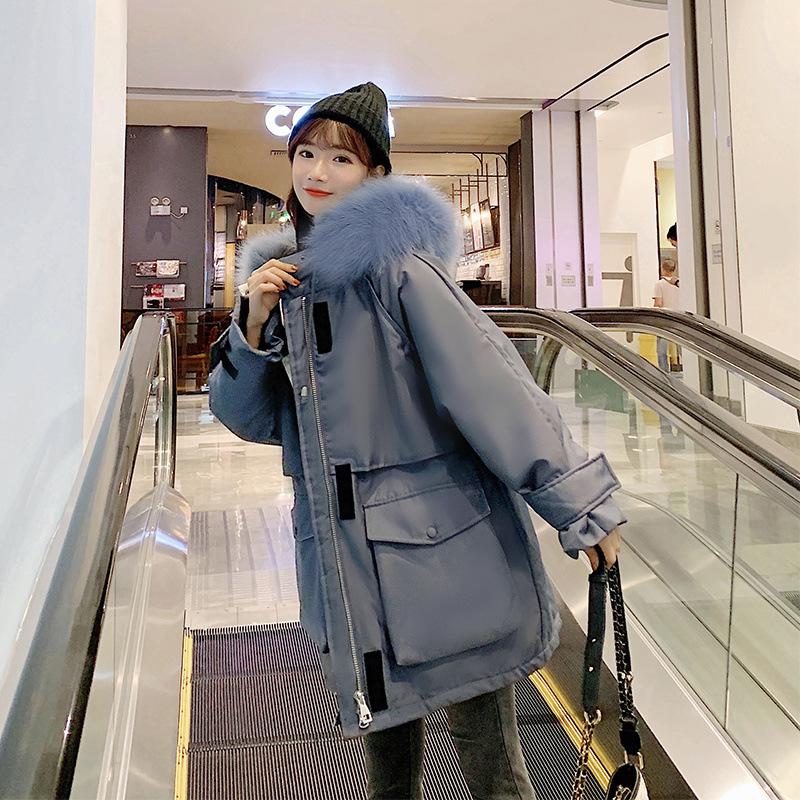 Women's Winter Down Cotton Padded Jacket - Hong Kong & Korean Style, Dongdaemun Inspired, Loose Fit, Ideal for Students