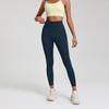 European & American Soft Elastic Yoga Leggings - Solid Color Nude Feel, Plus Size, Peach Butt Line
