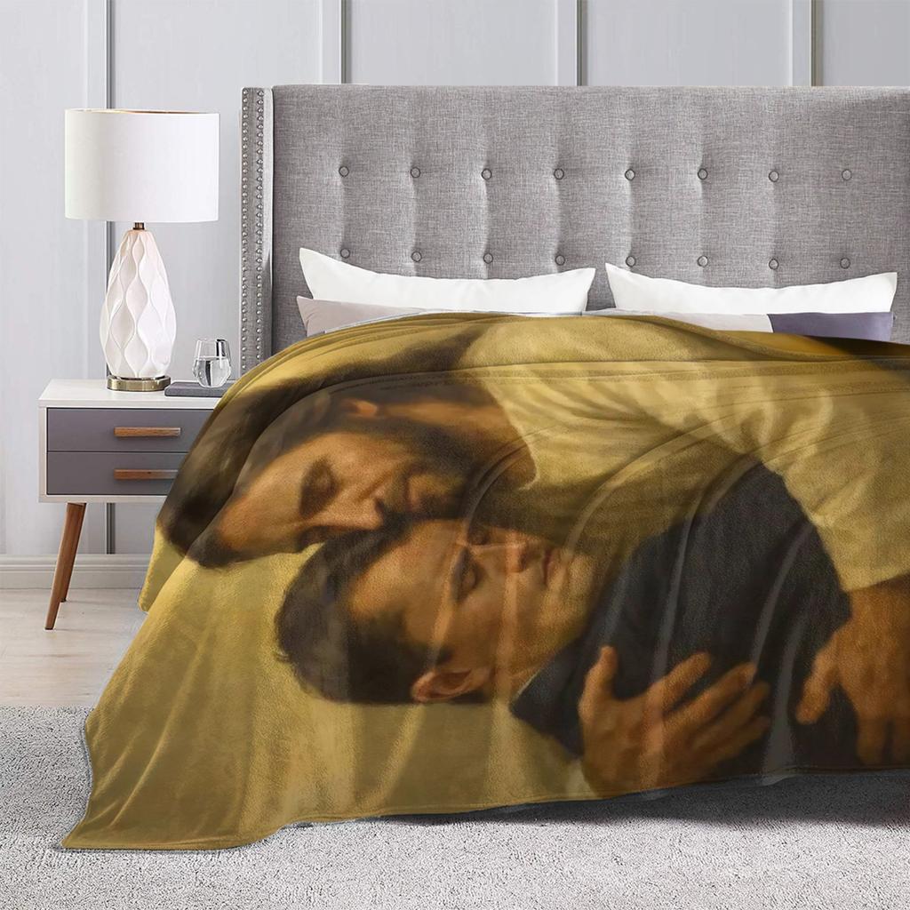 Travel Office Charlie Kirk Angelic Advocate Throw Blanket  Flannel Bedspread For Home Decor Print Sofa Bed Cover
