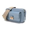 New MICHAEL KORS Bradshaw Leather Shoulder Bag Women's Light Blue 32F1G2BC2L-487
