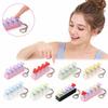 4 Keys Clickable Button Fidget Toy Decompression Fidget Keychain  Bag Charm