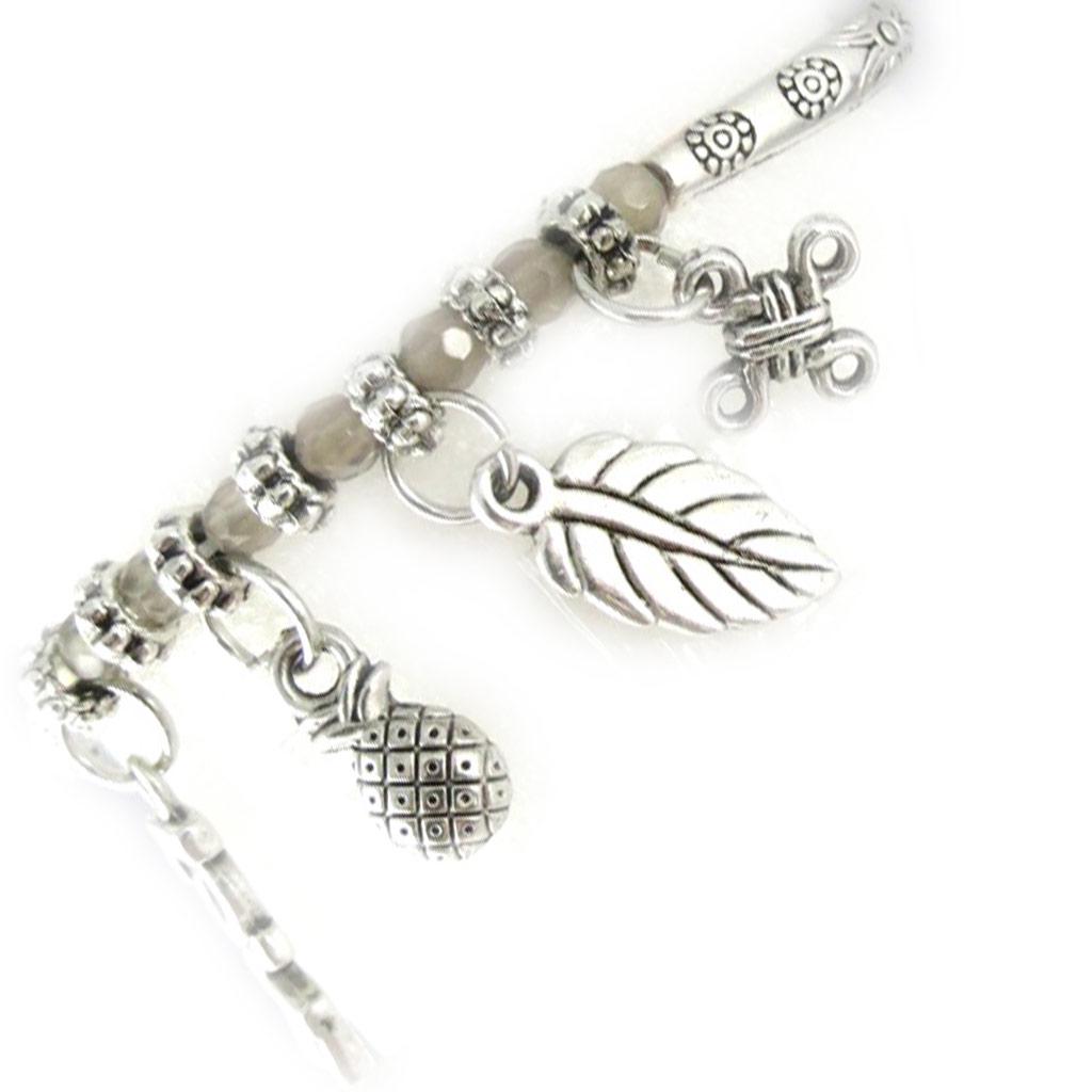 Les Trésors De Lily [K7285] - Šampaňský achátový náramek 'Minéralia'