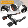 Motorcycle Direction Light Brackets Aluminum Alloy Sturdy Accessories Turn Signaling Device Mount