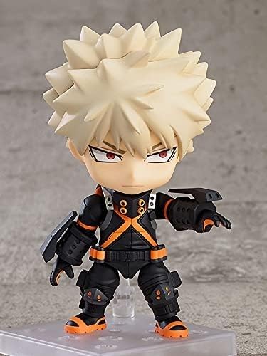Nendoroid My Hero Academia DER FILM World Heroes Mission Katsuki Bakugo Stealth Suit Ver. Nicht maßstabsgetreue, bewegliche Figur aus ABS und PVC, bemalt, G12610