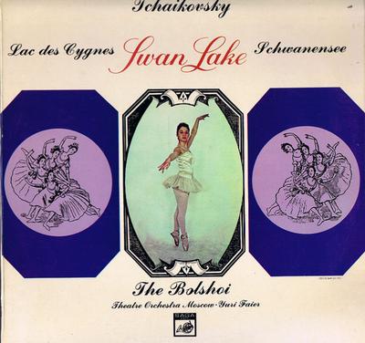 LP-Schallplatte TSCHAIKOWSKI DAS BOLSCHOI-THEATER ODER Schwanensee Schwanense STFID2037 FIDELITY 1962 UK Klassik Gebraucht