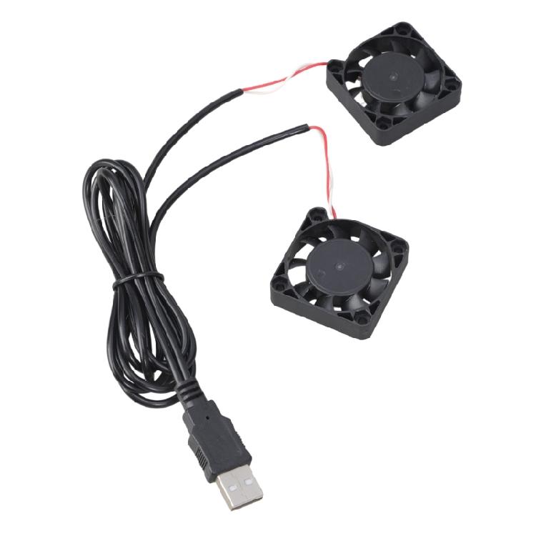 Router Cooling Fan PC Cooling TV Box Wireless Quiet 5V USB Power 40mm Fan Protective Net for Router Modem TV Box