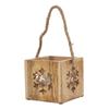 Hill Interiors Wooden Snowflake Tealight Holder